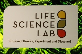 Life Science Lab Sign